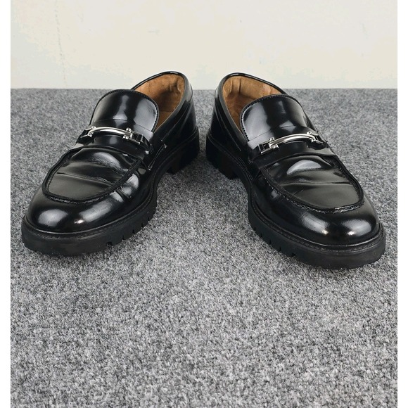 Thursday Boot Company Black Leather Loafer Dress Shoes Horsebit Men\'s Size 10.5 main image 11